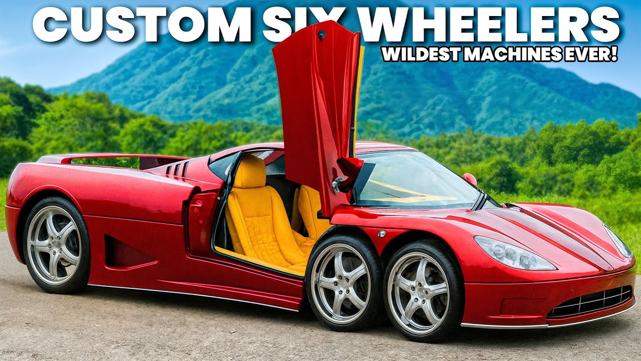 Exploring the World's Wildest Six-Wheeled Custom Vehicles