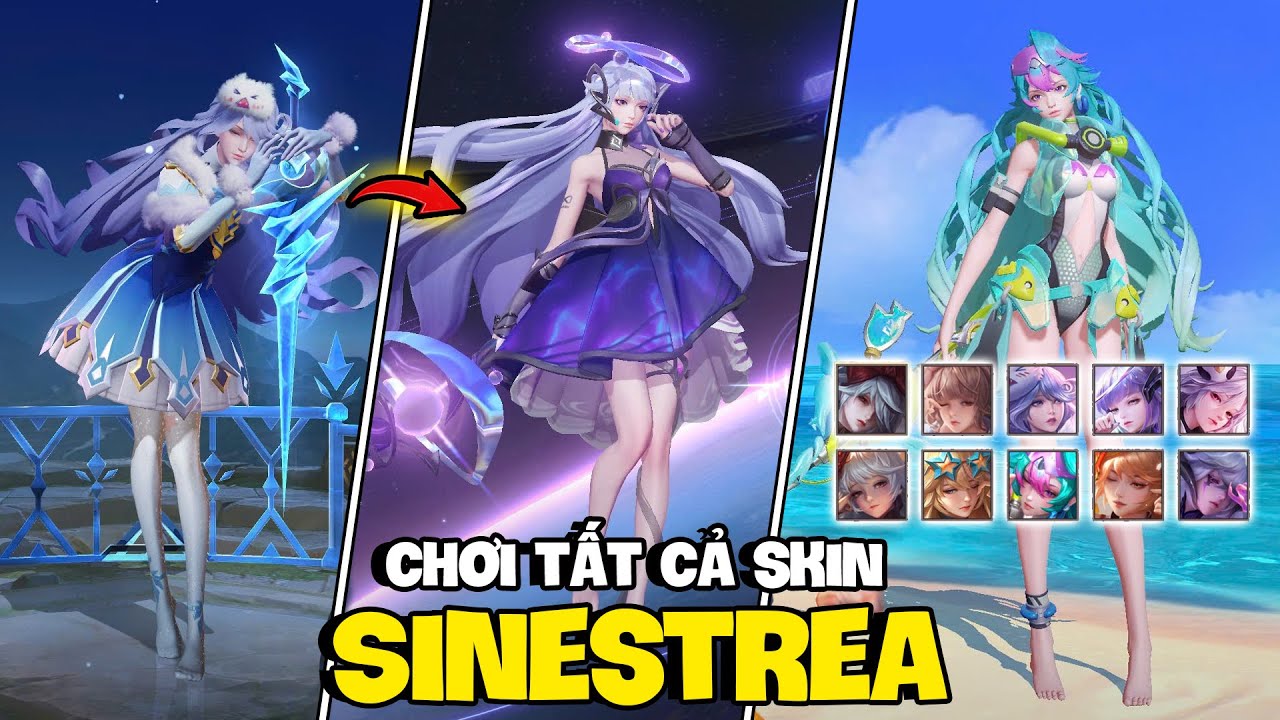 VUX LEO LÊN CAO THỦ VỚI TẤT CẢ SKIN SINESTREA COMBO LỖI BUG CỰC MẠNH LIÊN QUÂN MOBILE