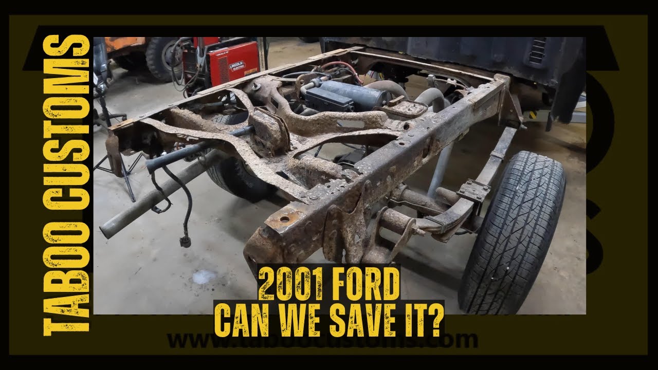 Ржавчина на раме Ford F150 Extreme 2001 года — можно ли ее спасти?