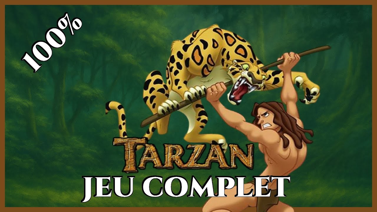 Disney's Tarzan  l Jeu Complet Gameplay Walkthrough 100% Fr