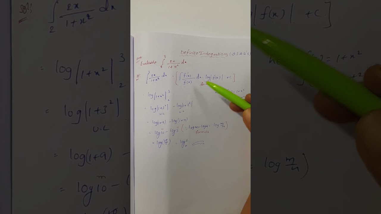 #InterMaths2B #DefiniteIntegrations #Vsaq #Part5