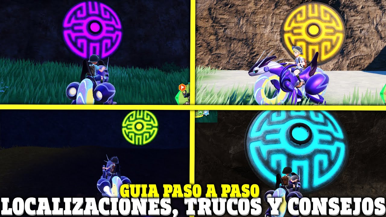 LOCALIZACIÓN ESTACAS de POKÉMON LEGENDARIOS! TING-LU WO-CHIEN CHIEN-PAO y CHI-YU! TESOROS FUNESTOS