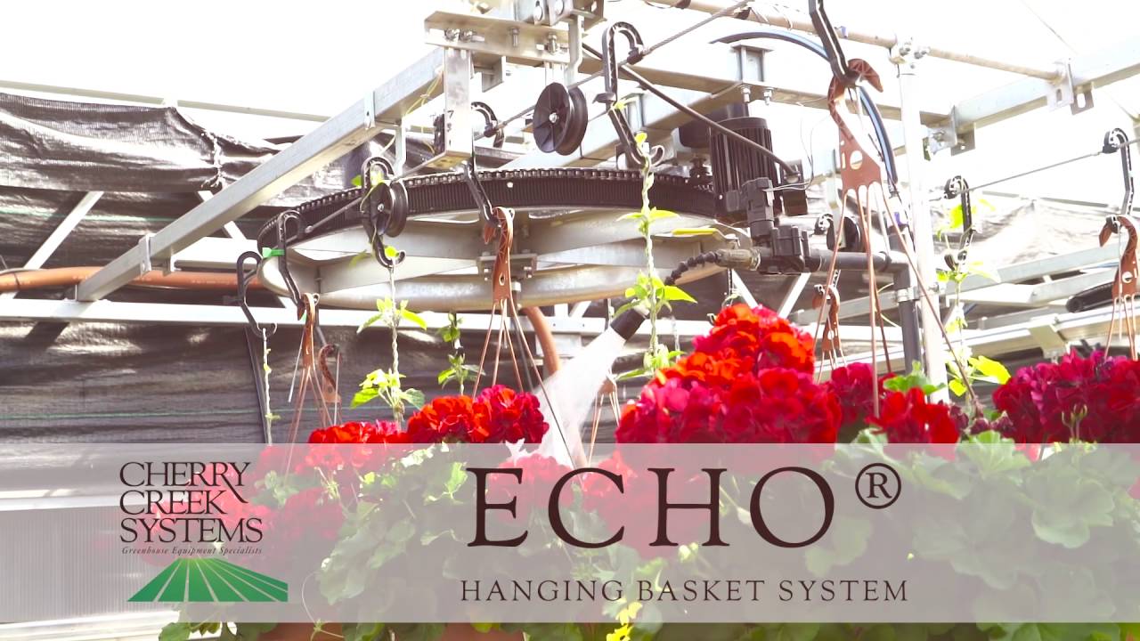 The ECHO Hanging Basket System - Cherry Creek Systems