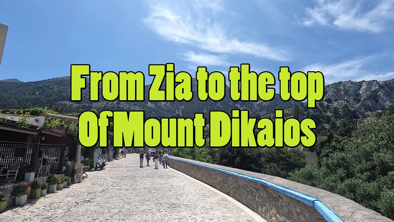 🥾 Hiking from Zia to the Summit of Mount Dikaios | Sunny & Windy Spring Day on Kos | DiscoveringKos