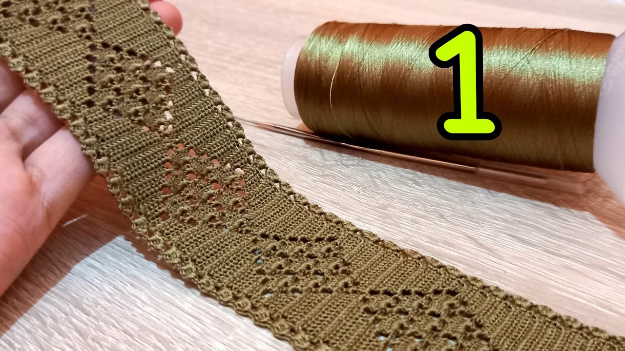 جديد💥نصف طوق بالكروشي الكوزة المشبكة بالصدفات جد سهل easy crochet/shell stitch💯🇲🇦