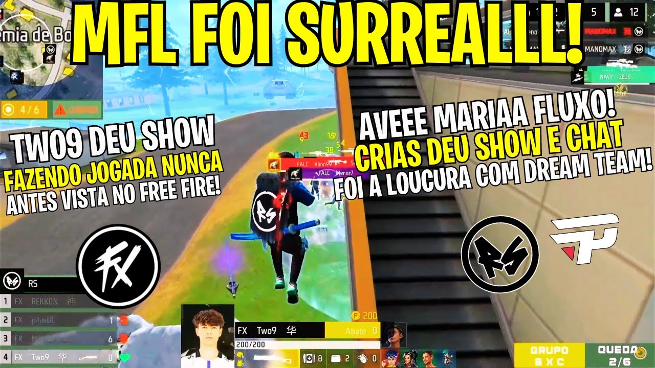 MEU DEUSSSSS CRIAS!!! ELES FIZERAM O IMPOSSIVEL NA LIGA MFL! TWO9 DEU SHOW NUNCA ANTES VISTO!