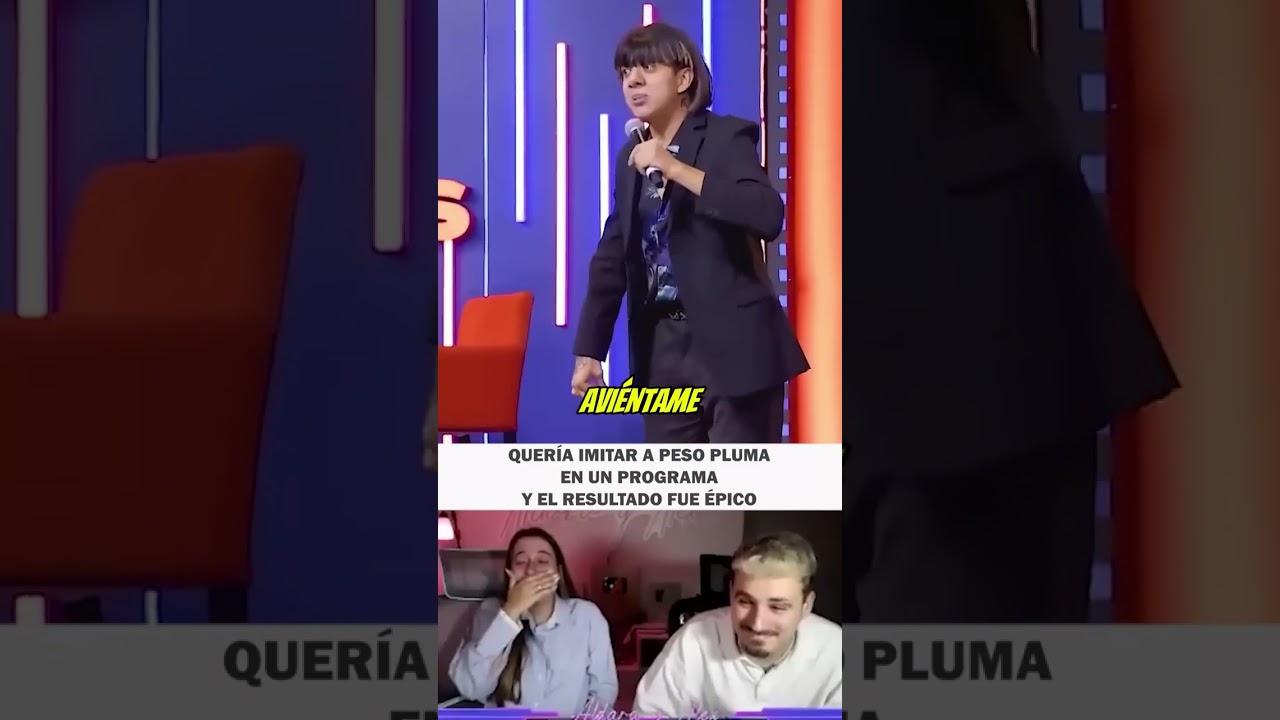 Gangoso imita a Peso Pluma y las reacciones de la gente fueron &eacute;picas