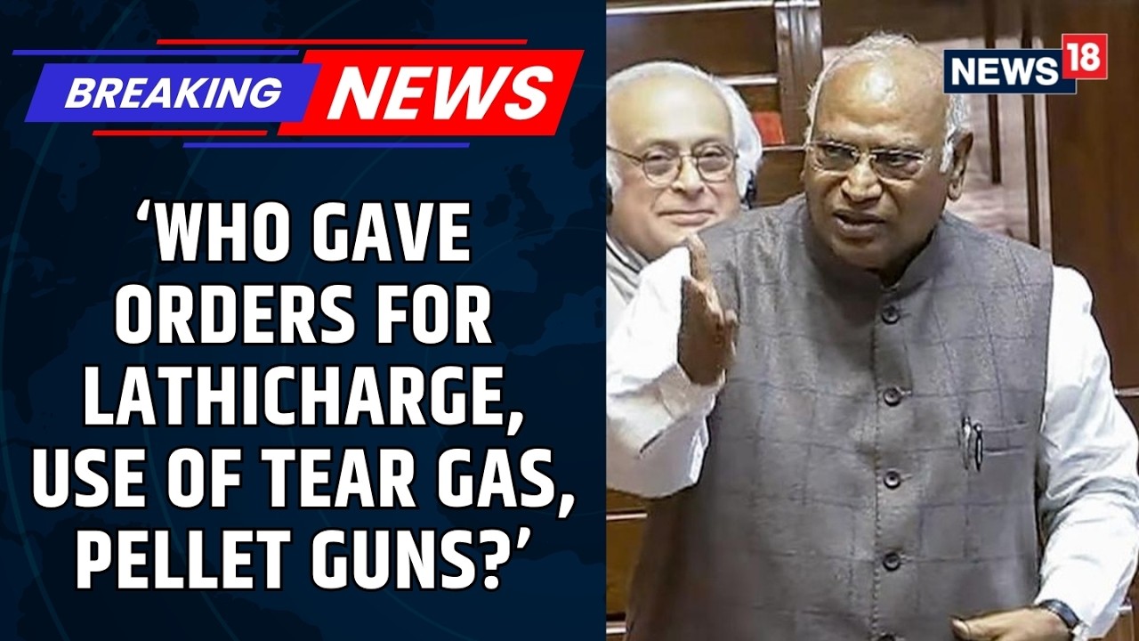Parliament Showdown: Kharge Slams Govt Over Student Violence | Rajya Sabha Debate | News18