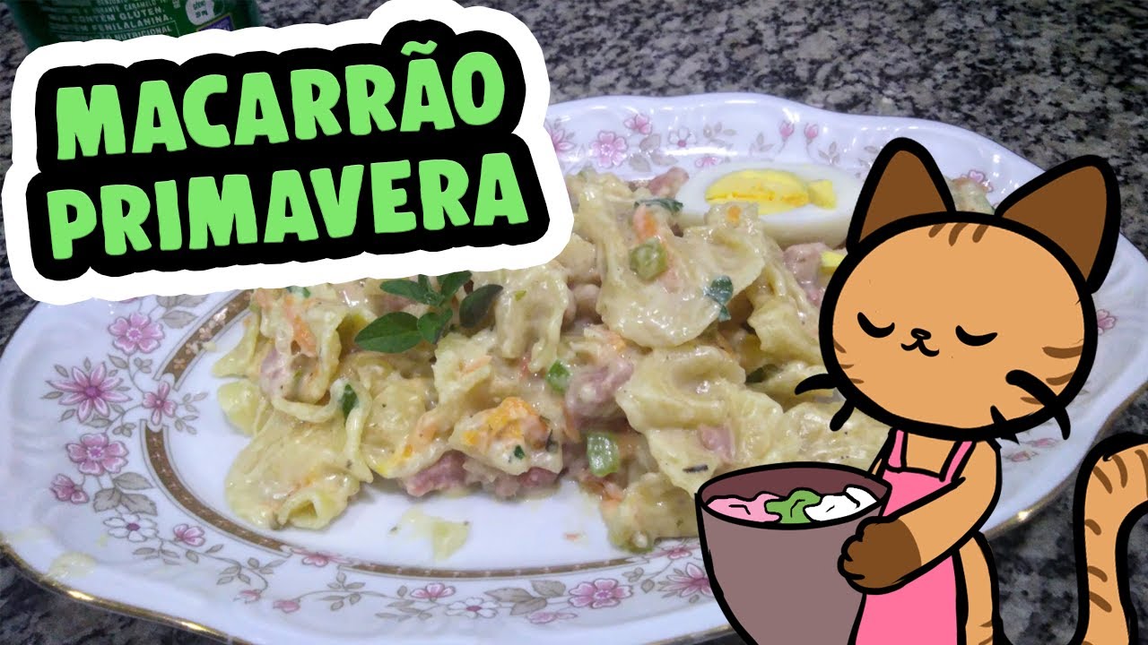 Receita Generica #1 - Macarrão Primavera da Mãe do hu3cat