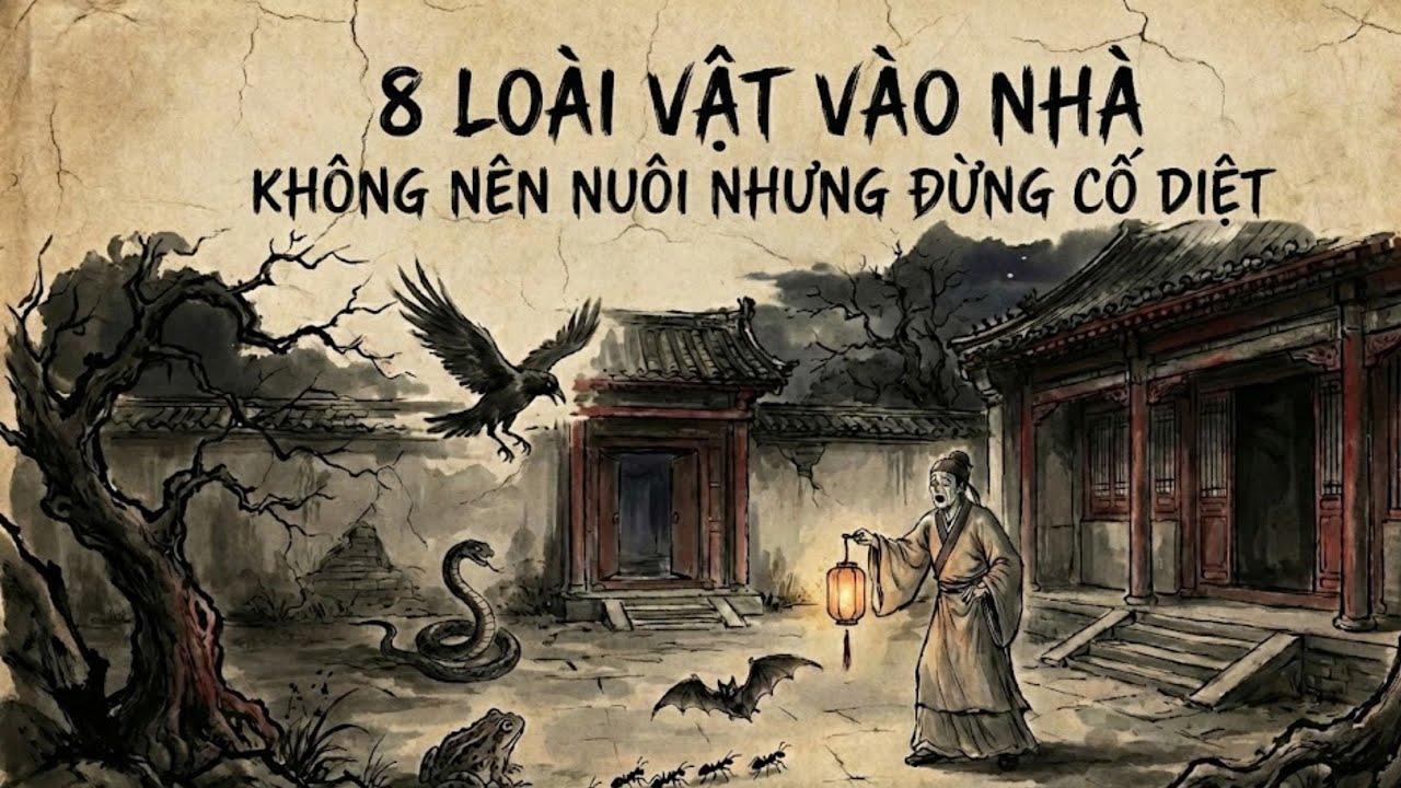 Thầy Phong Thủy : 8 Loài Vật Vào Nhà Đừng Vội Đuổi – Hiểu Sai Là Mất Tài Lộc | Phong Thủy
