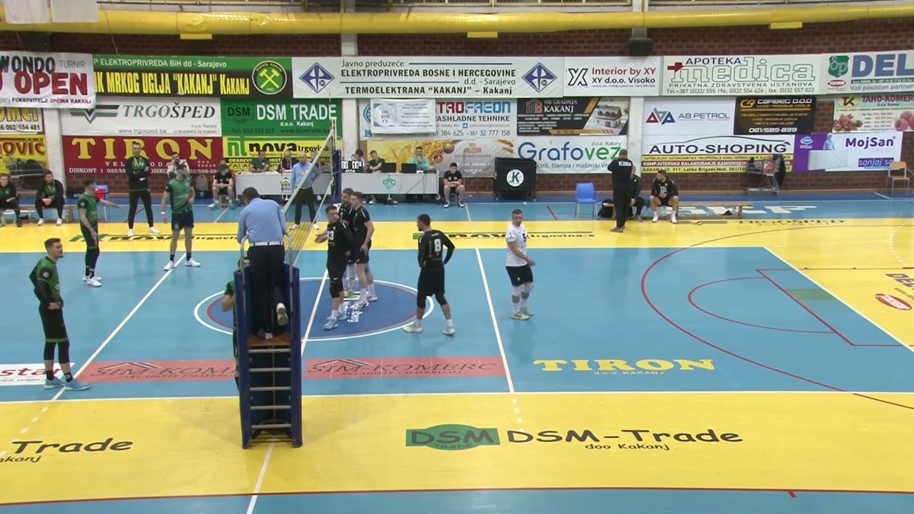 Premijer liga OSBiH za odbojkaše: OK Kakanj 78 - OK Ilidža - 17. kolo