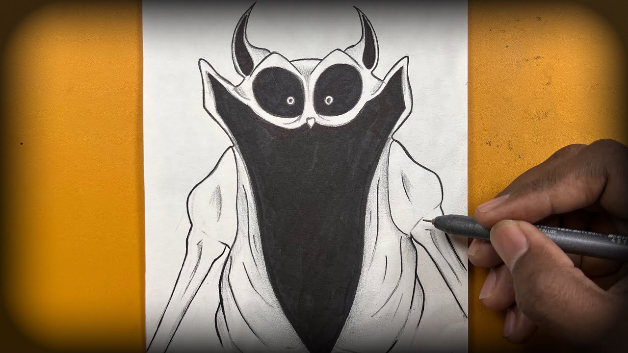 How to draw Hostile Catnap step-by-step | Poppy playtime