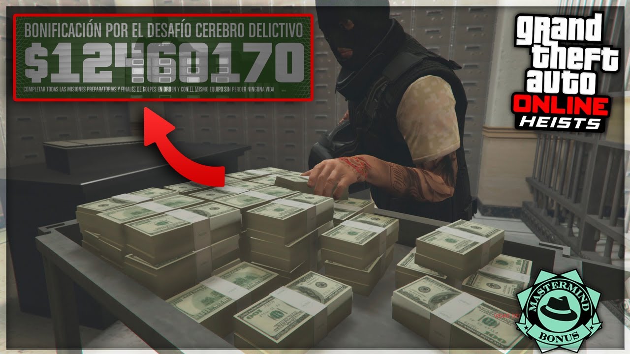 ¡Cómo GANAR $12,000,000! DESAFÍO de CEREBRO DELICTIVO - #5 GOLPE AL PACIFIC BANK (consejos, tips...)