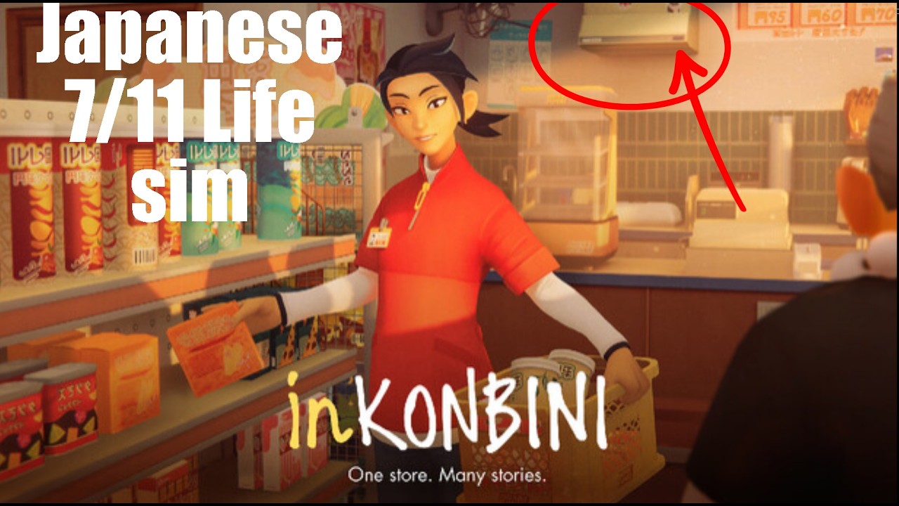 Life as a 7/11 worker In Japan inKONBINI: Prologue #gaming