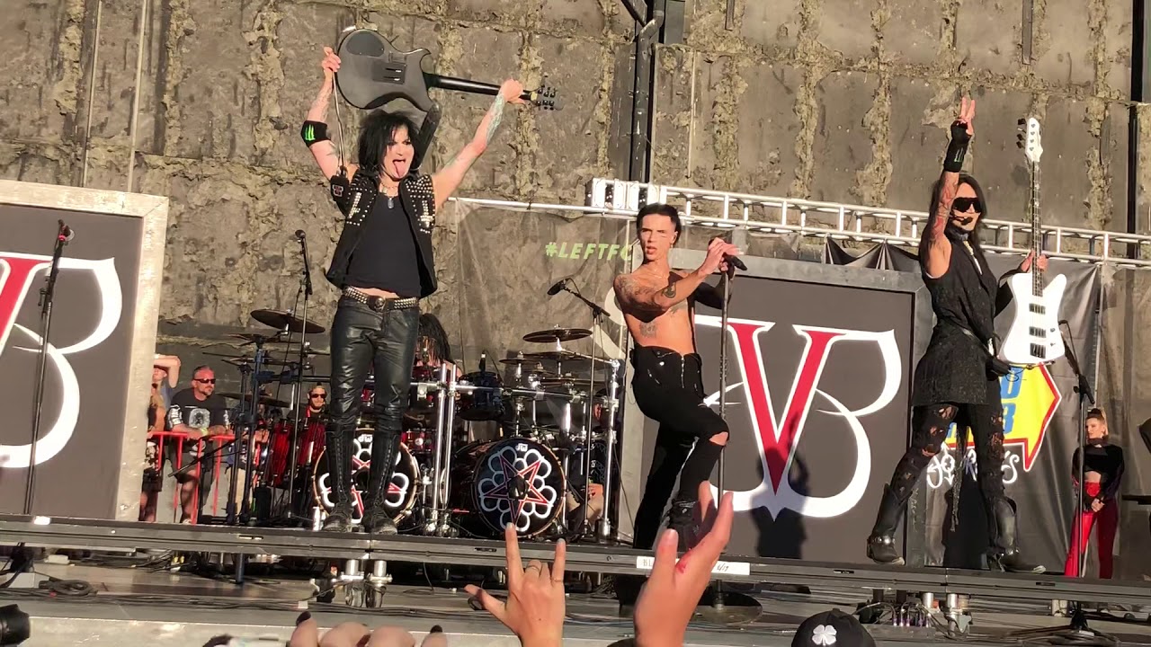 black veil brides faithless live warped tour 2018