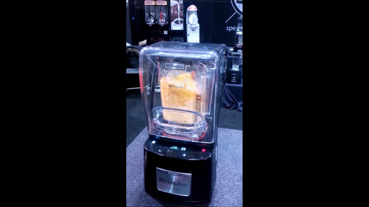 Blendtec Stealth at the CRFA show