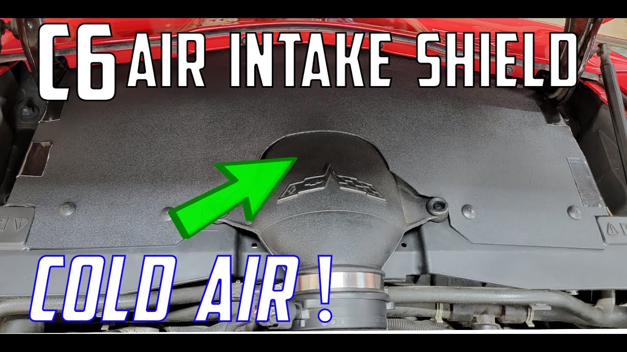 Build your own C6 Corvette Air Intake Heat Shield (Cold Air EQUALS Power!)