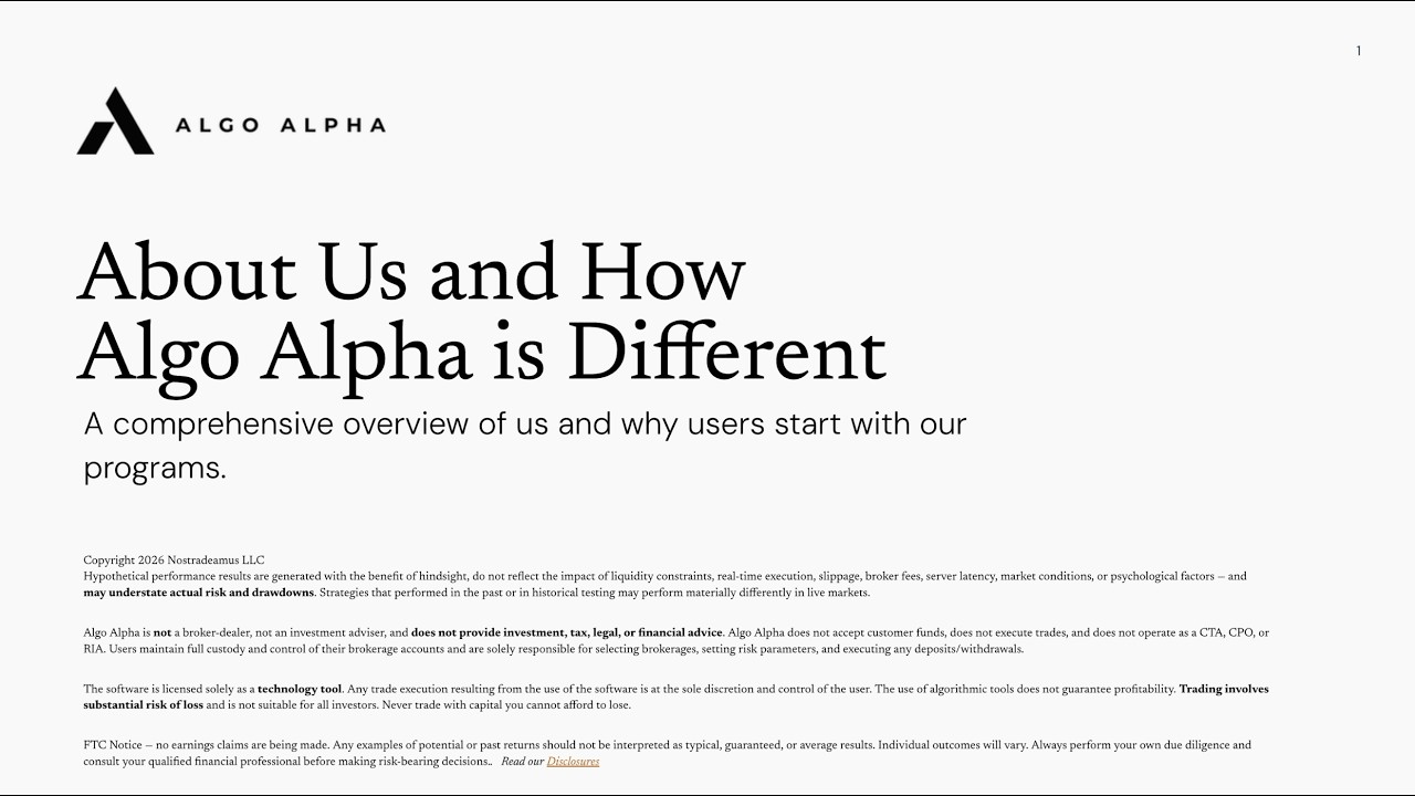 About Algo Alpha