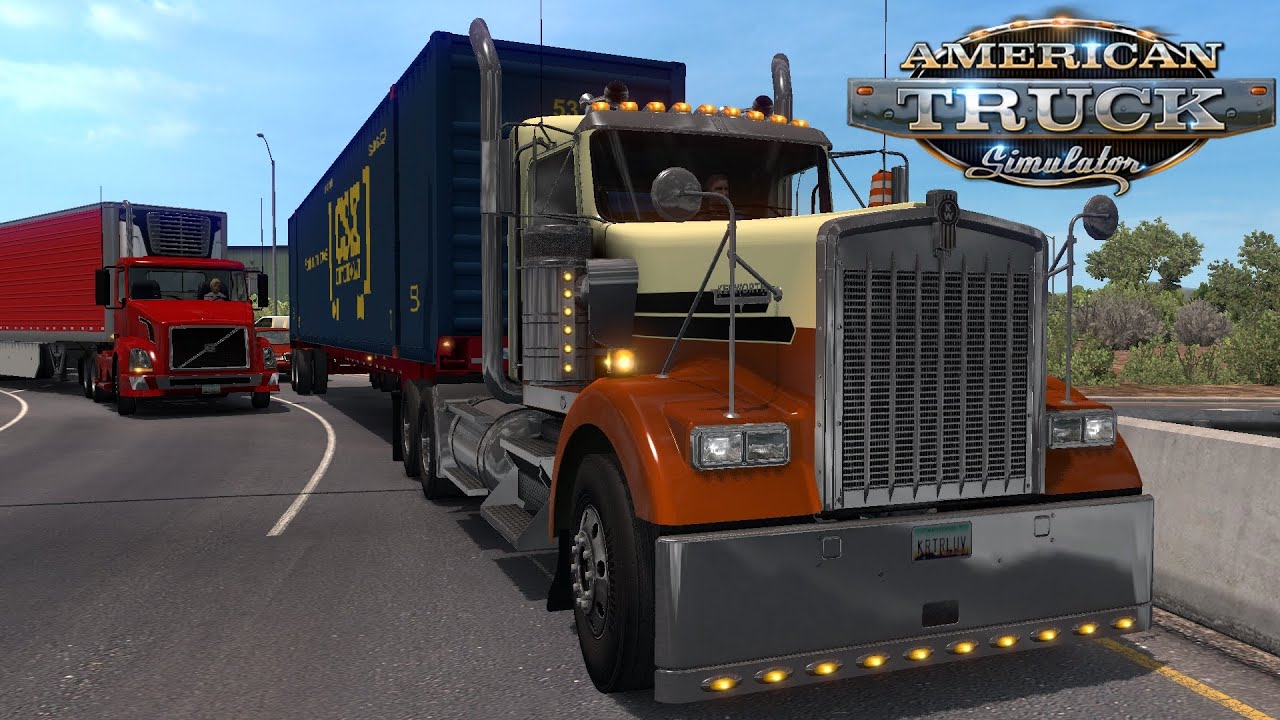 ATS TRAILER MODS 1.34 | CHEETAH CONTAINERS - RX 580 1080p Gaming