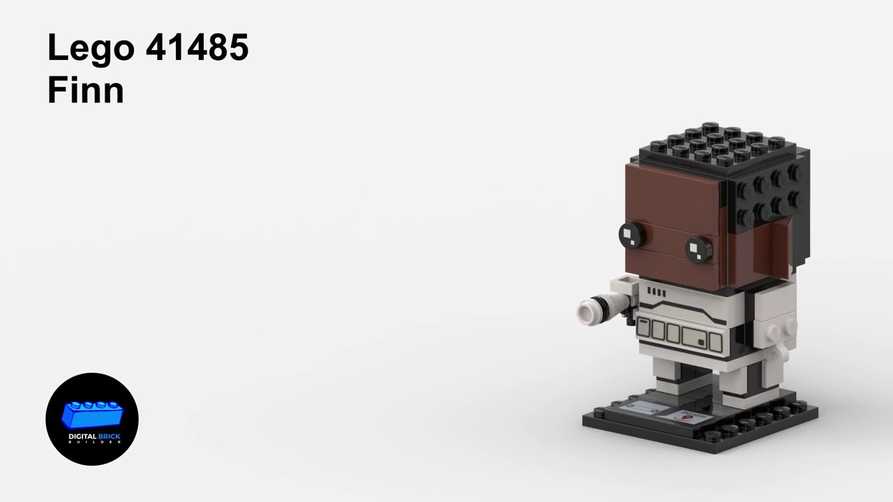 Lego Brickheadz 41485 Finn - Digital Speed Build
