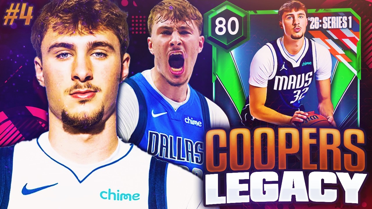 COOPERS LEGACY #4 - MULTIPLE GALAXY OPAL PULLS!! NBA 2K26 MYTEAM!!
