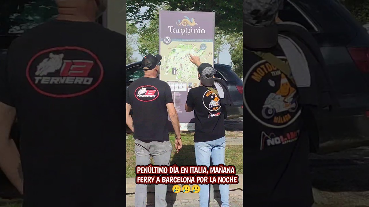 PEN&Uacute;LTIMO D&Iacute;A EN ITALIA. 🥲 #ternero13 #motovlog #bike #italy #shorts #rider #aprilia #ducati #viral