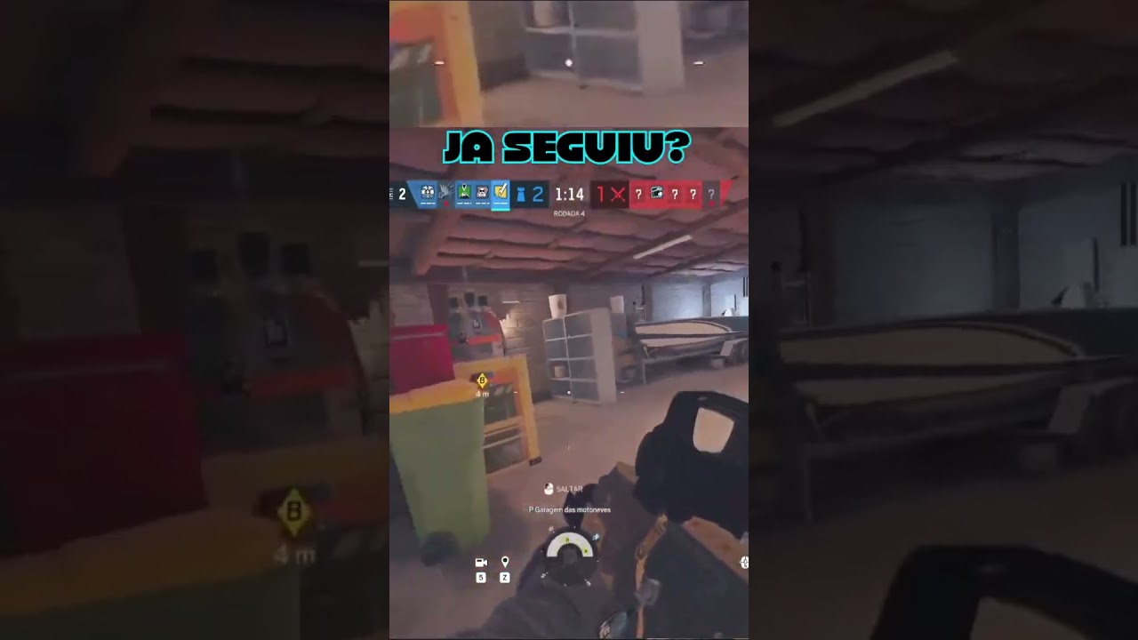 4K BANDIT MAP CHALET ☠️ #rainbowsixsiege #r6br #r6brasil #universor6siege #jogos #rainbow6br