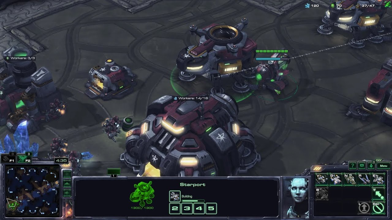 Star Craft 2: Terran vs Zerg (A.I. Very Hard) WORLD RECORD!