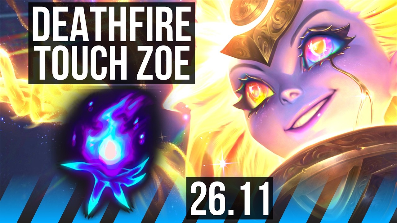 ZOE vs AHRI (MID) | Deathfire Touch | KR Master | 26.11
