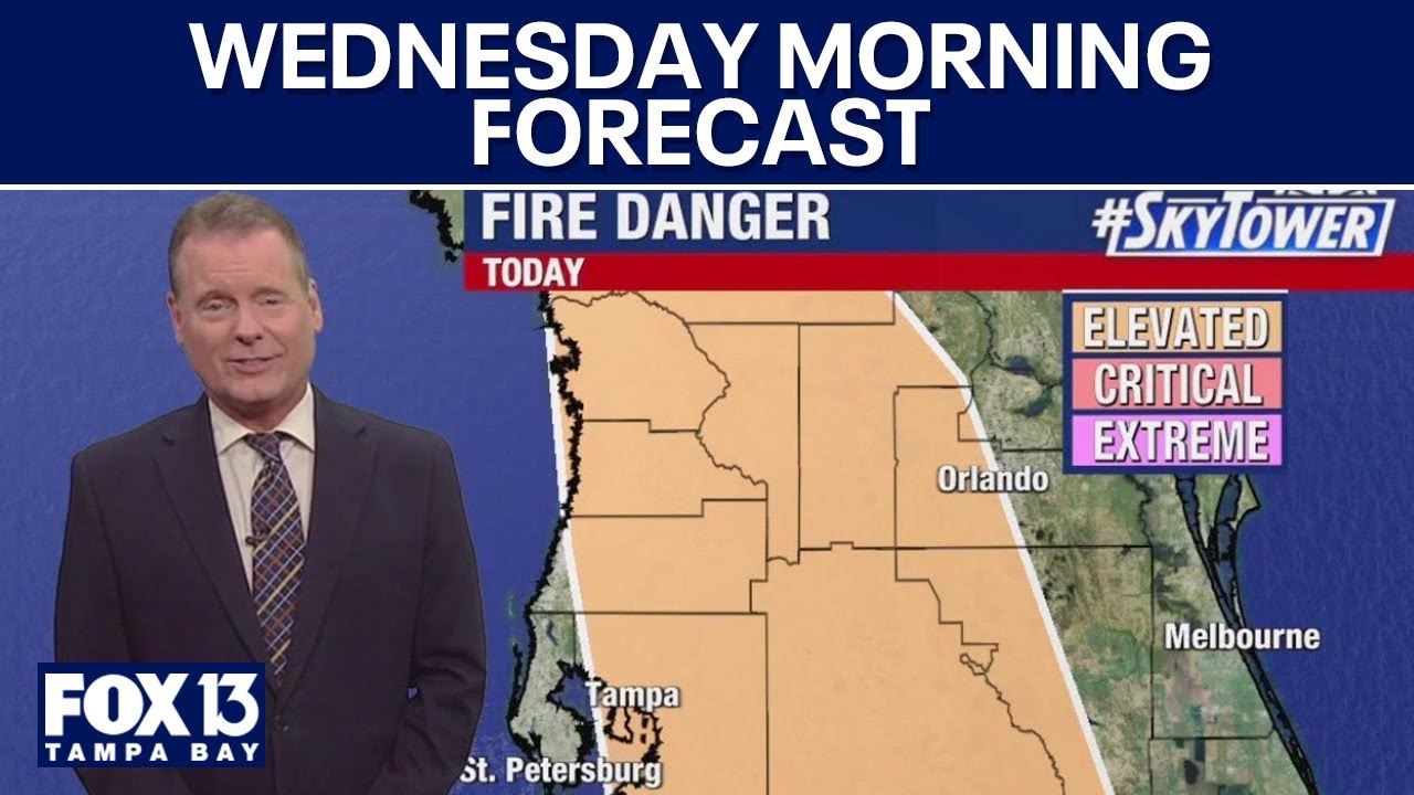 Tampa weather | Wednesday forecast