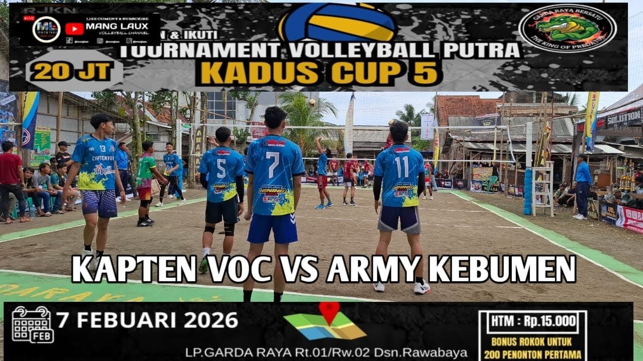🛑LIVE ridu Jihan mawin vs codot Rendi cs - gardaraya cup Gentasari