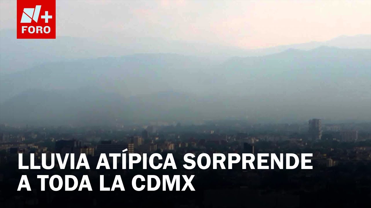 Lluvia en CDMX: Alerta por tormenta generalizada y caos vial en toda la capital - Las Noticias