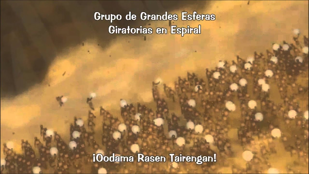 Tajū Kage Bunshin no jutsu & Odama Rasengan & Oodama Rasen Tarengan