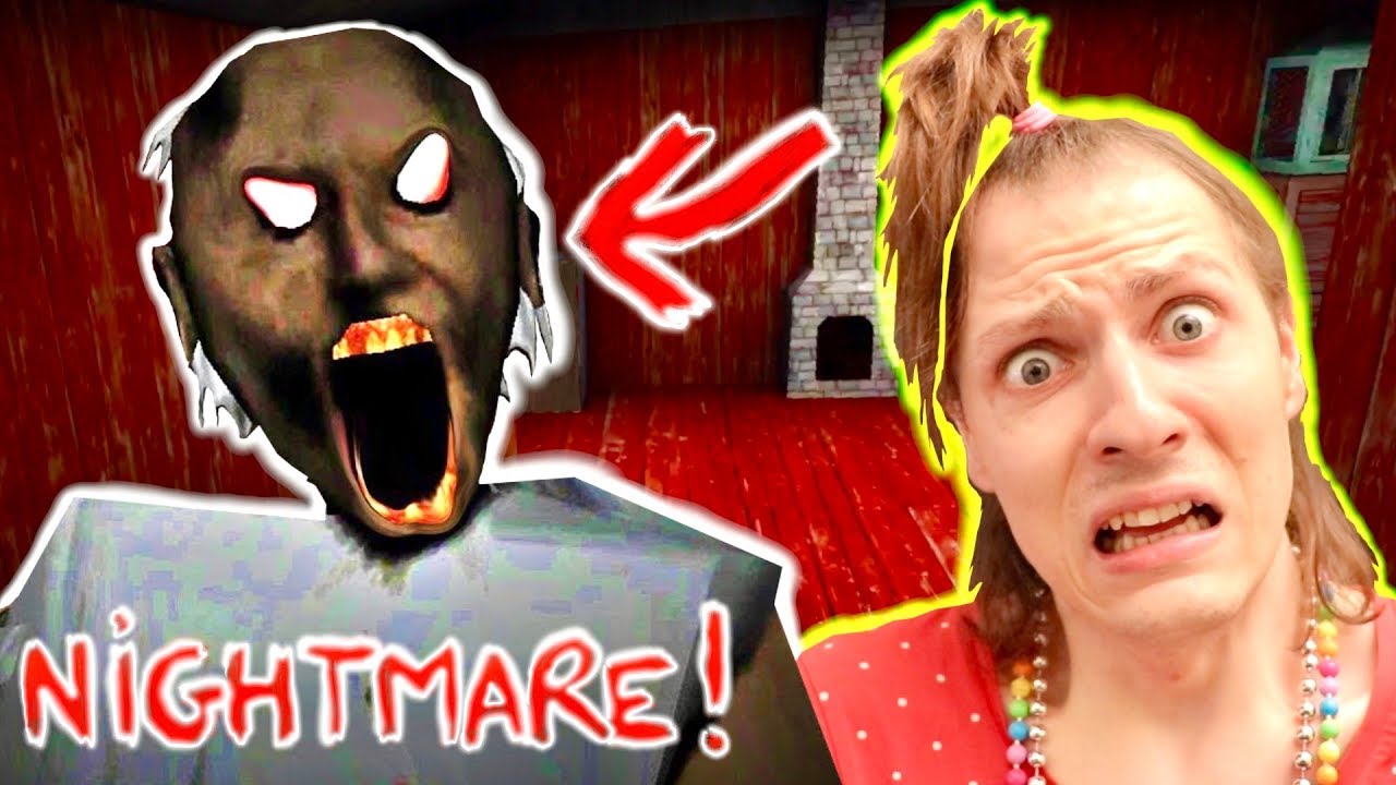 GRANNY : LE MODE NIGHTMARE CAUCHEMAR DE LA GRAND-MÈRE PSYCHOPATHE ! Jeu Gratuit Nadège Candle