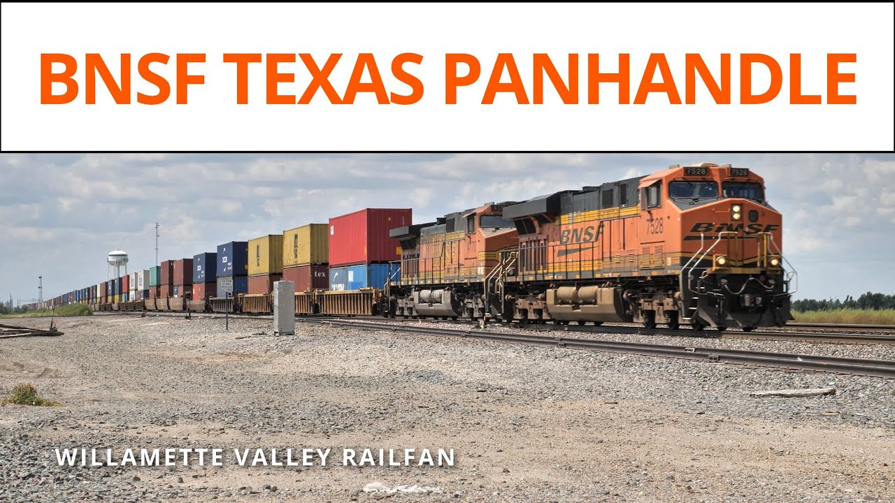 BNSF Texas Panhandle (4K)