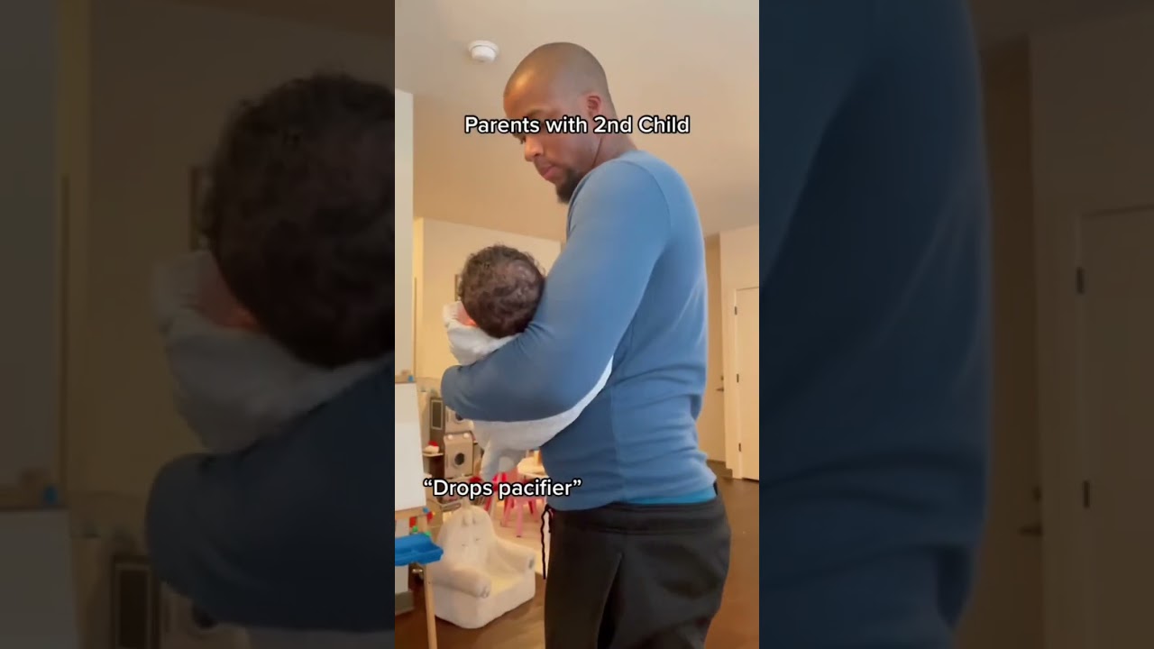 Parents with their 1st Child vs. Their 2nd Child #parents #shorts #baby #relateable
