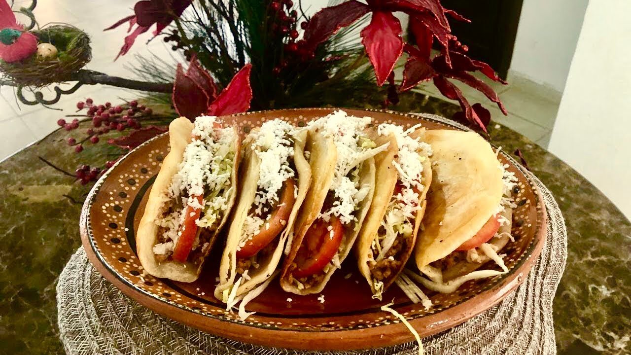 Tacos de carne molida Crujientes