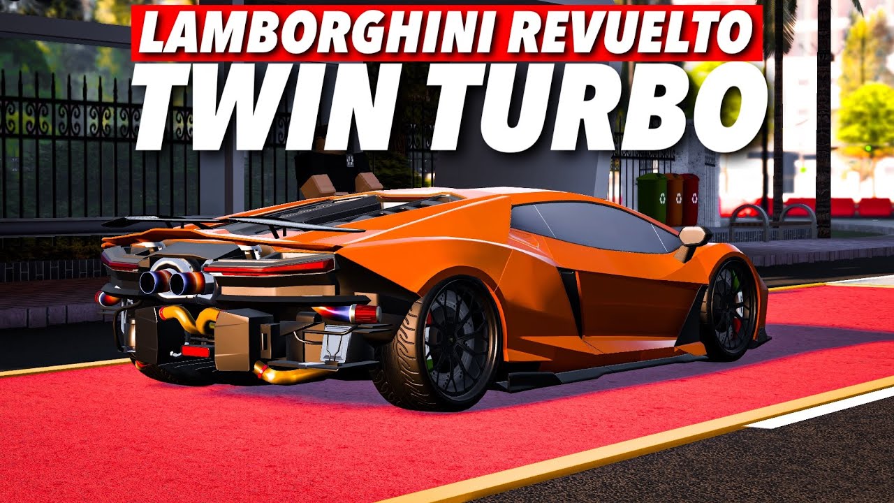 MODIFIKASI LAMBORGHINI REVUELTO TWIN TURBO🔥 | ROBLOX CDID‼️
