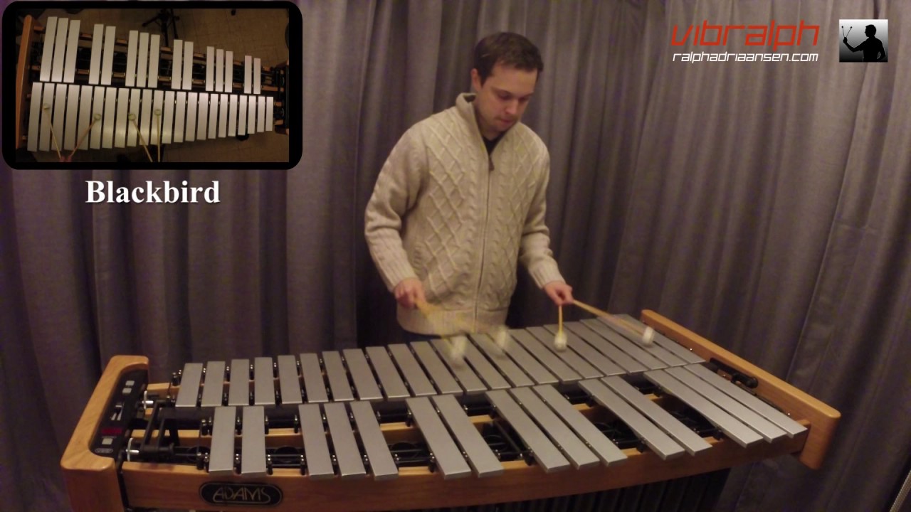 Blackbird / The Beatles for vibraphone