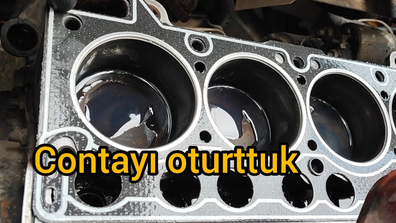 Bölüm 5 : Renault 12 silindir üst kapağı monte aşaması