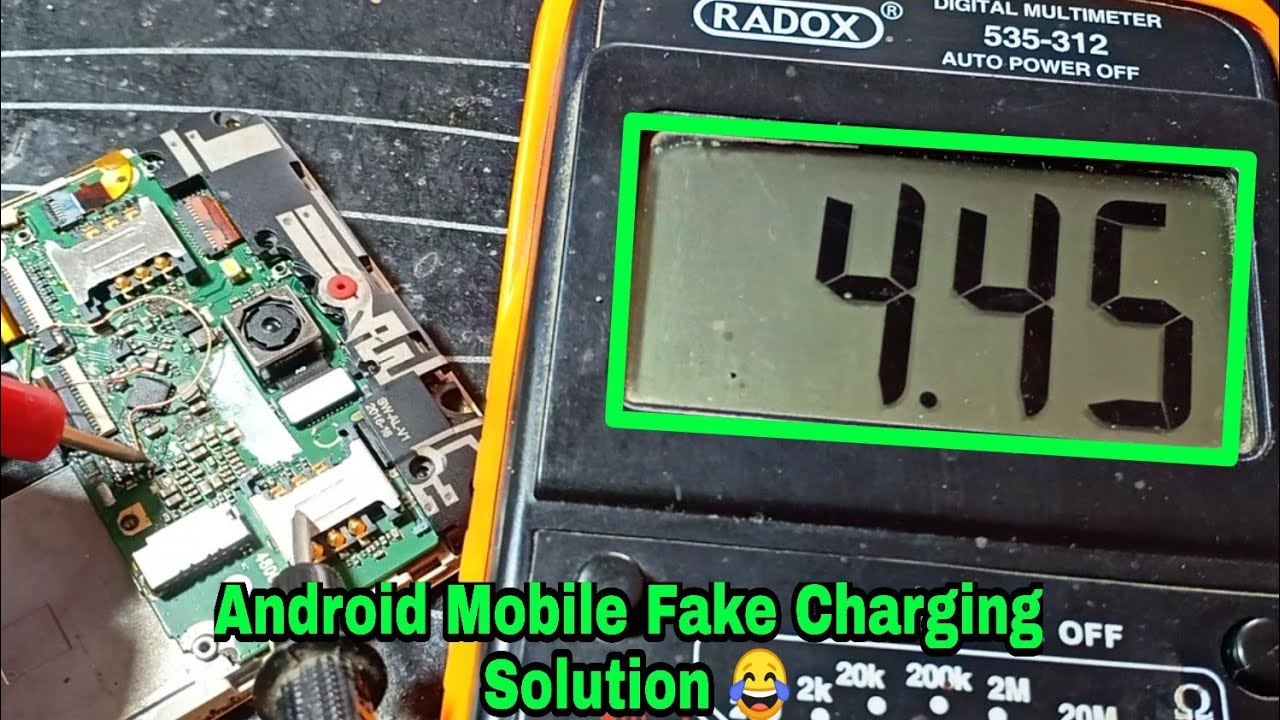 Android Fake Charging - Android mobile fake charging Solution - Android mobile slow charging problem