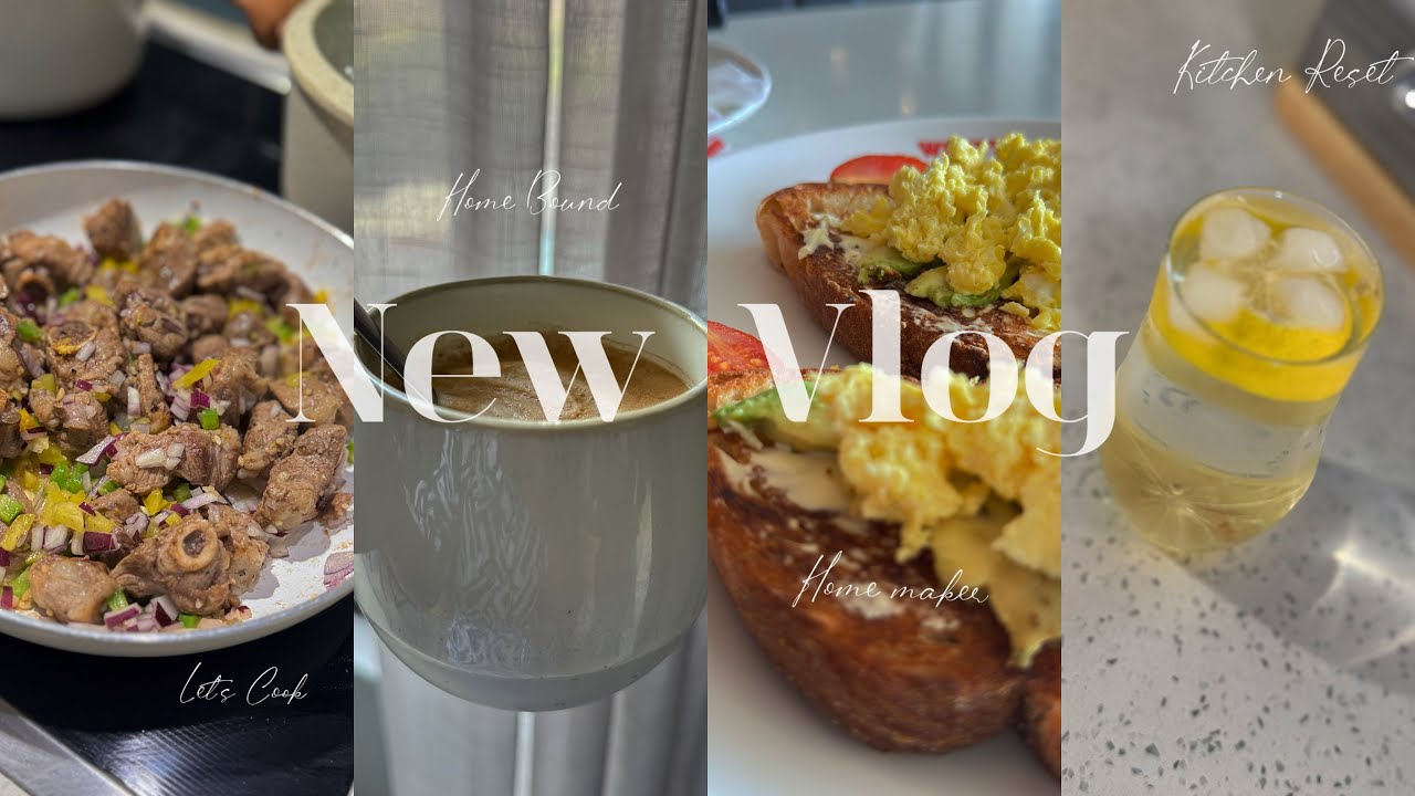 New vlog, kitchen reset, let’s cook, home bound, South African YouTuber, home maker, comfort vlog