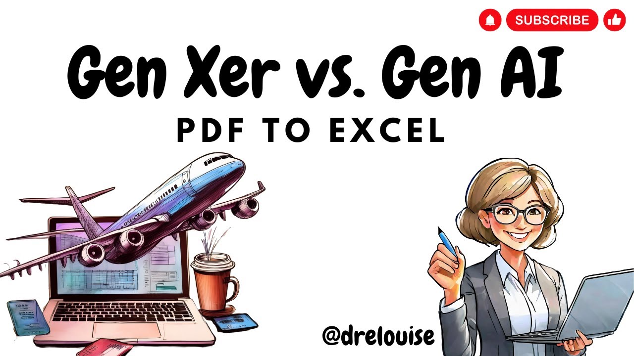 Gen Xer vs. Gen AI: PDF to Excel