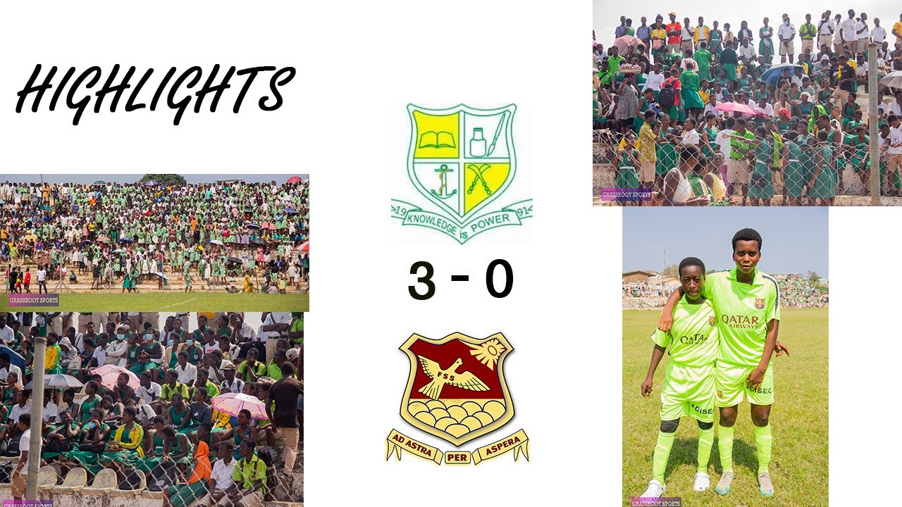 Final ADISEC GIRLS 3 - 0 FIJAI GIRLS Highlights - All Goals And Actions - Inter Schools Sekondi