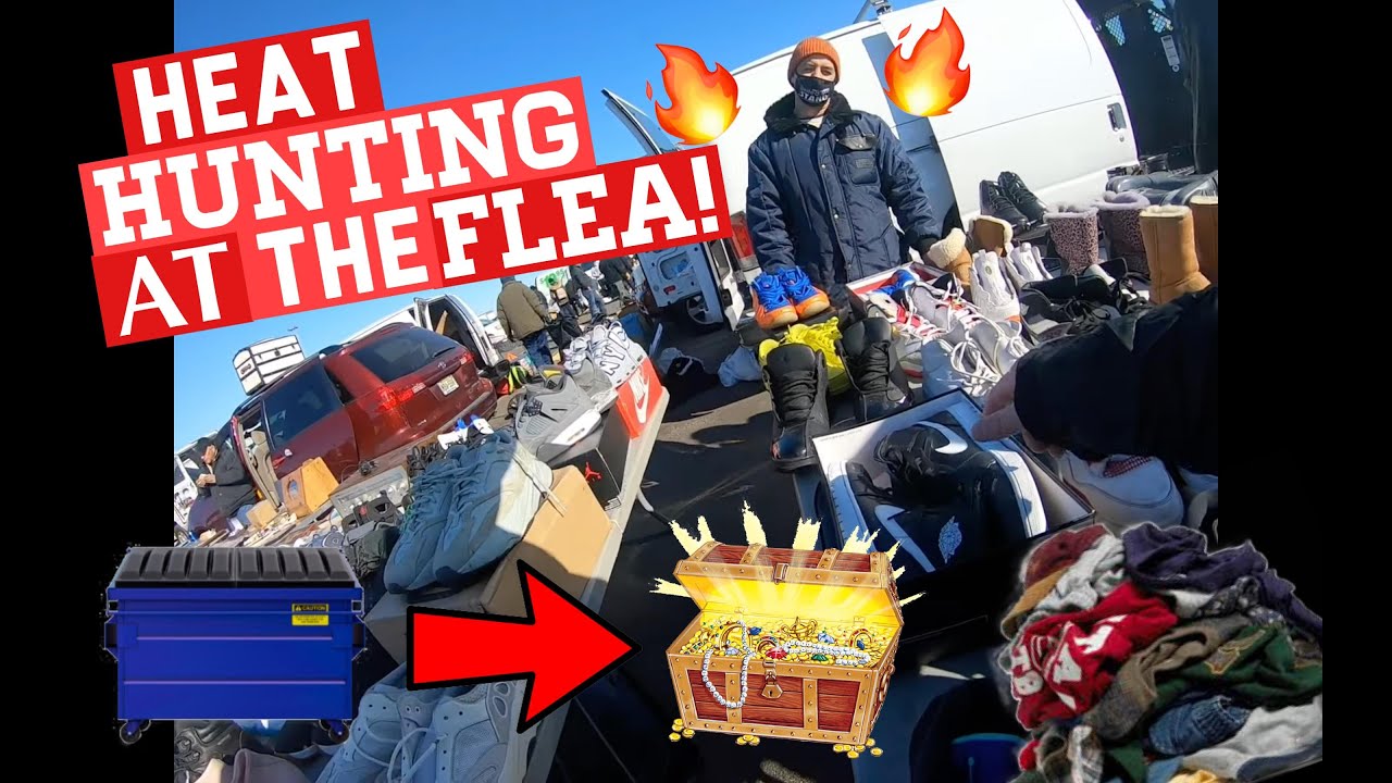 HEAT HUNTING AT THE FLEA MARKET. NEGOTIATING FOR GRAILS. TOP SHELF KICKS LIFE OF A SNEAKER RESELLER