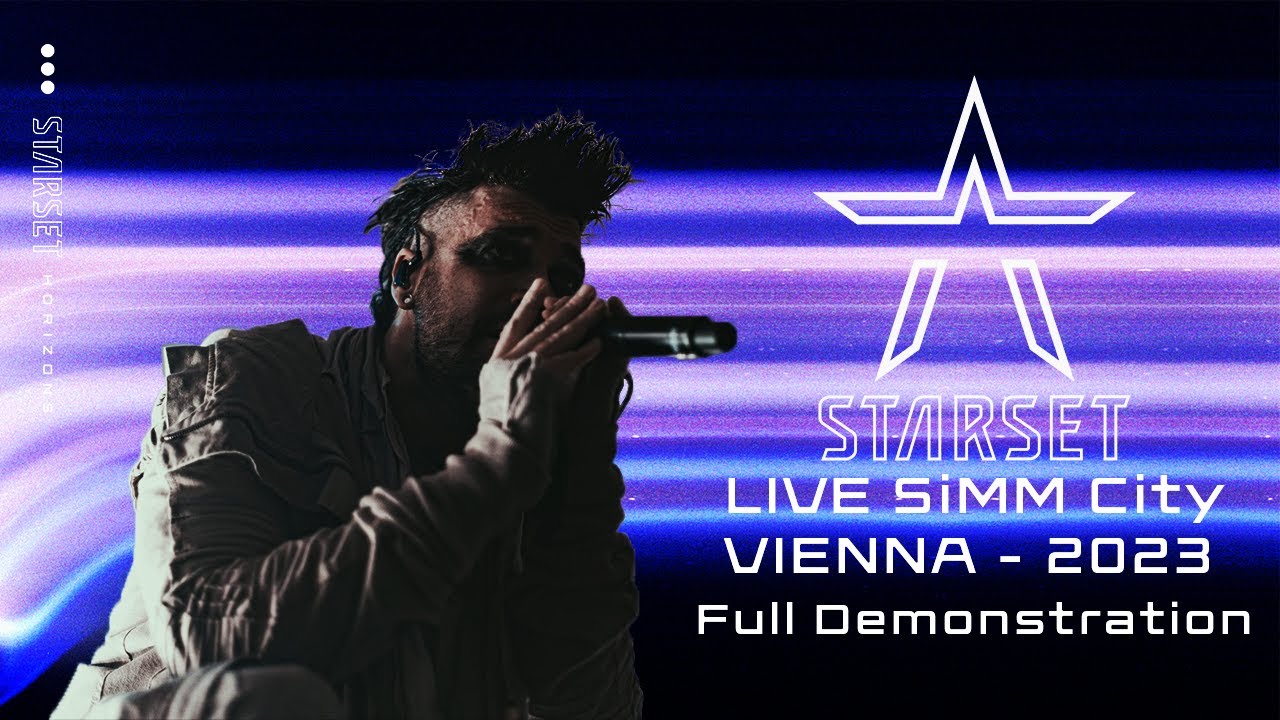 STARSET Live SiMM City Vienna 19. 3. 2023 - Full Demonstration