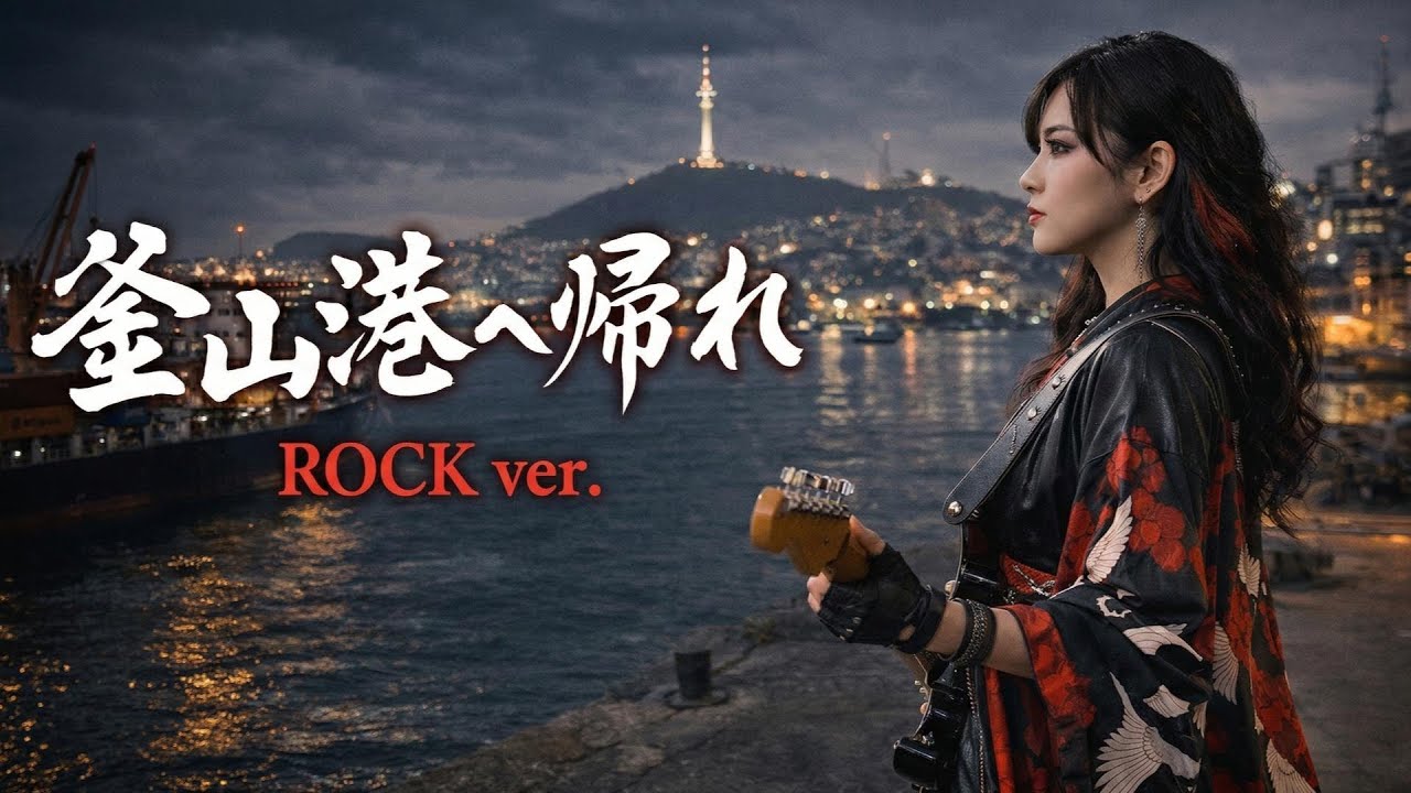 釜山港へ帰れ｜渥美二郎｜昭和の名曲をロックアレンジで再解釈