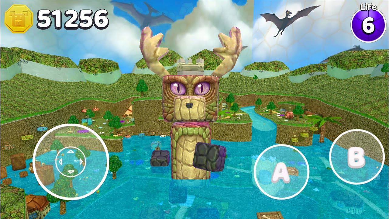 Giant Reindeer Boss in Secret Places - Super Bear Adventure Gameplay Walkthrough 