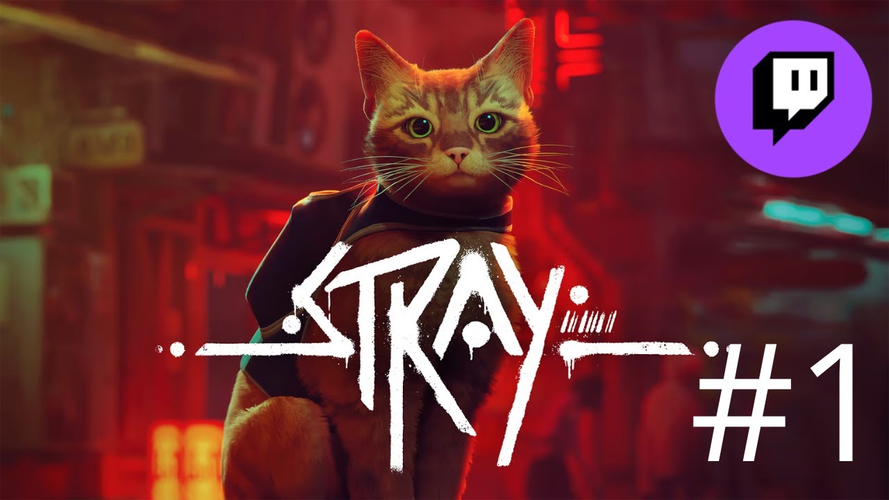 Je joue &agrave; STRAY partie 1 (REDIFFUSION TWITCH)