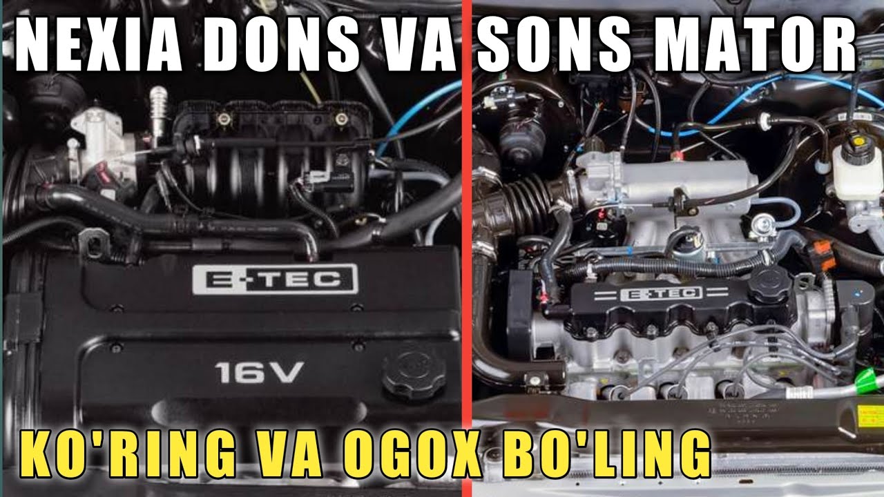 Nexia 2 Sons va Dons Mator O'tolmay Qolsa Nima Qilish Kerak